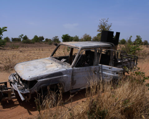 Militants in northern Nigeria kill 10 security forces and 1 resident, officials say