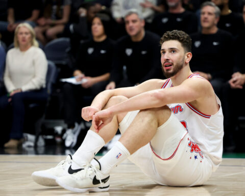 Timberwolves post NBA's largest overtime comeback on record from 13 points down to stun the Rockets