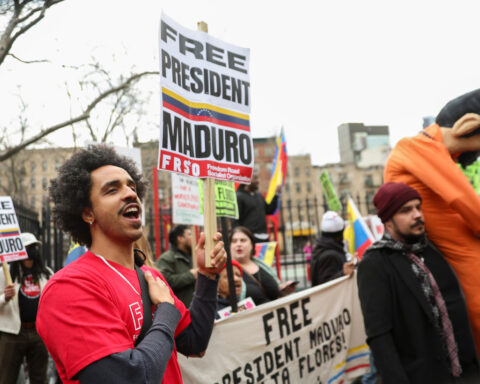The Latest: Former Venezuelan President Nicolás Maduro appears in New York City court