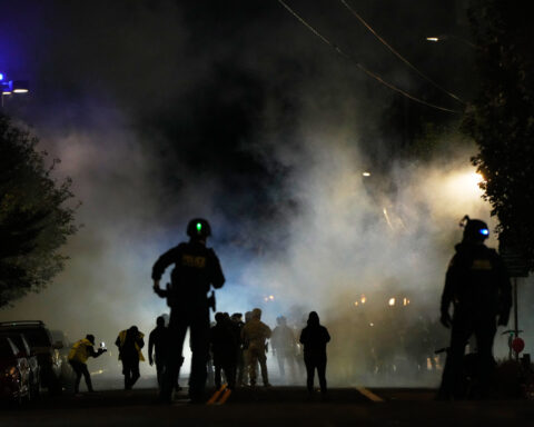 Appeals court pauses orders restricting federal officers' use of tear gas at Portland ICE building