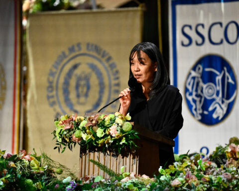US book critics honor Nobel laureate and South Korean novelist Han Kang