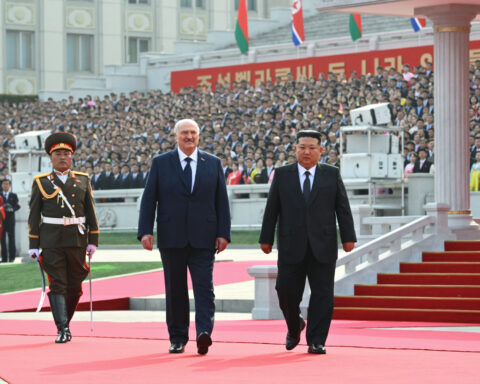 North Korean and Belarussian leaders sign friendship treaty