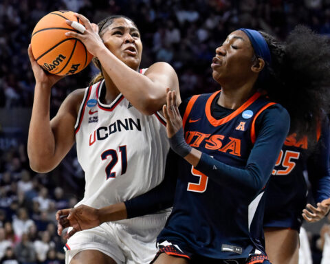 Sweet 16 regulars UConn and Notre Dame join UNC and Vanderbilt in women's regional semifinals