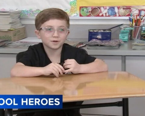 Third-grader saved by classmates and teacher after choking on chip at school