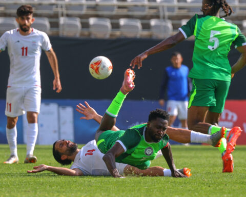 Iran's soccer team honors victims of deadly missile strike on elementary school