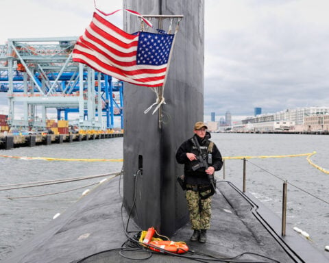 First submarine named after Massachusetts joins the Navy fleet