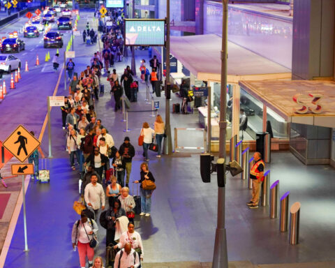 Air travelers face another busy weekend as uncertainty looms over TSA workers’ pay