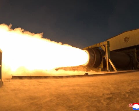 North Korea conducts engine test for missile capable of targeting US mainland