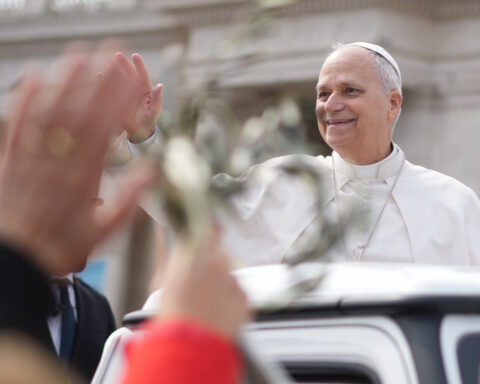 Pope Leo XIV rejects claims that God justifies war in Palm Sunday Mass message