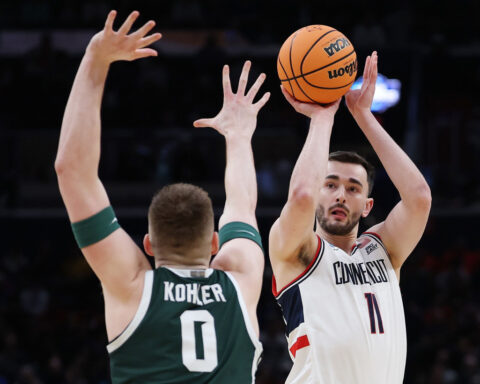 UConn is facing Duke with a Final Four on the line. It’s a battle of blue-blood programs – if such a thing still exists