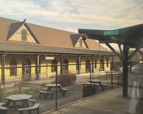 Midnight train from Georgia: A view of America from the tracks as airports struggle in the shutdown