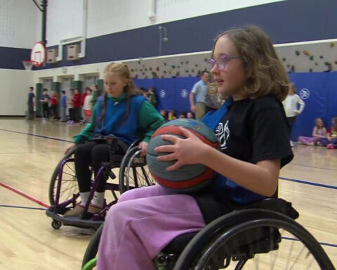 Fifth grader leads a lesson in wheelchair basketball and inclusion