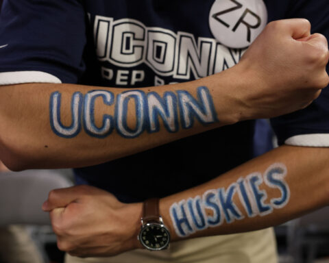 The men’s Final Four is set: UConn stuns Duke and Michigan rolls Tennessee to join Arizona and Illinois in Indy