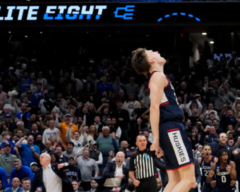 The Final Four is set as UConn stuns Duke to join Illinois, Arizona and Michigan