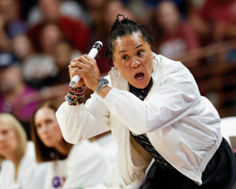 South Carolina's Dawn Staley says money is driving transfer portal recruiting talks more than ever