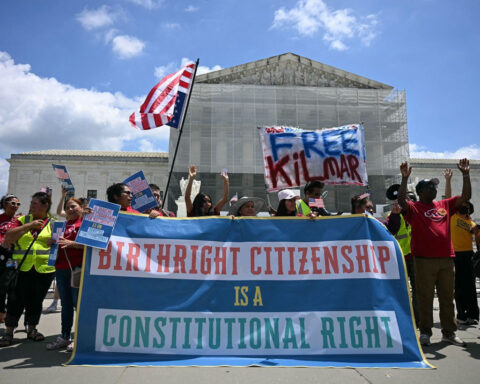 Parents fear their children born in the US could become ‘stateless’ if Trump wins birthright case