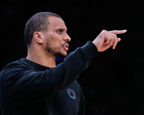 Boston's Joe Mazzulla has a strong case for Coach of the Year. Don't tell him that