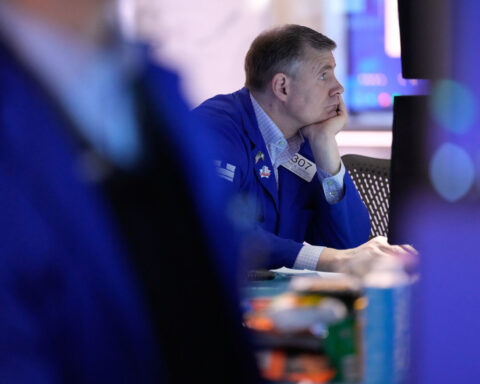 US stocks move higher on hopes for an end to war with Iran, but it’s been a volatile month