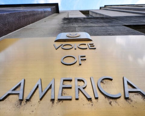 Appeals court suspends order for Voice of America employees to return to work