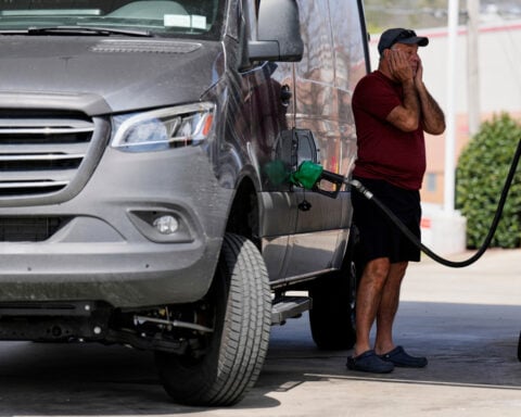 US consumer confidence inches up despite soaring gas prices brought on by war in Iran