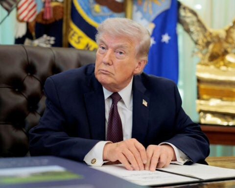 Trump suggests US is considering leaving ‘paper tiger’ NATO