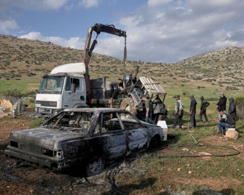 Israeli settlers build new illegal outpost near West Bank village where soldiers assaulted, detained CNN crew