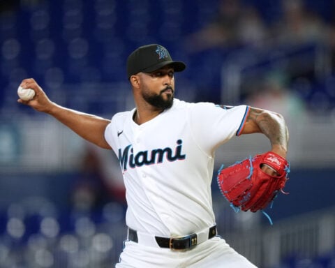 Marlins' Sandy Alcantara throws his 2nd career 'Maddux' and MLB's 1st complete game of the season