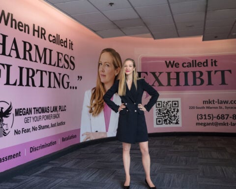 Sexual harassment lawyer sues over rejected airport ad, now has a massive billboard