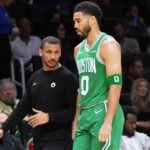 Celtics score 53 points in 1st quarter at Miami, setting club record for opening period