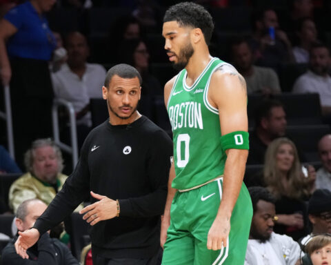 Celtics score 53 points in 1st quarter at Miami, setting club record for opening period