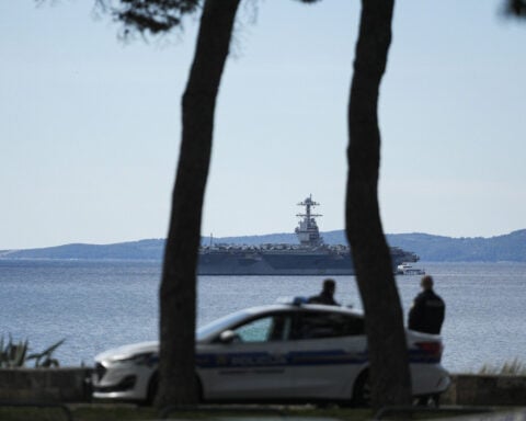 Navy’s top admiral indicates carrier Ford fire stopped sorties for two days