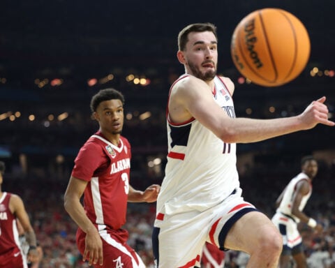 UConn’s Alex Karaban is a throwback to an earlier time. He’s aiming to do something no college player has done since the ’70s
