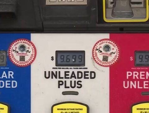 Gas station shocks drivers with prices near $10 a gallon