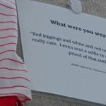 Weber State students host exhibit for sexual assault awareness month