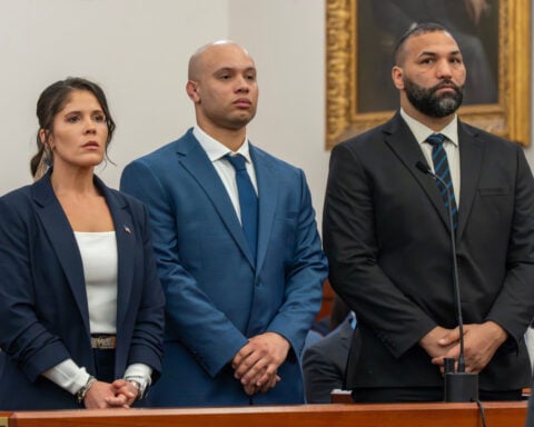 3 state troopers plead not guilty to charges connected to death of recruit after boxing match