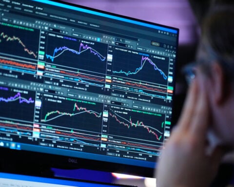 Stocks recover from early losses and close with a weekly gain. US oil tops $110 a barrel