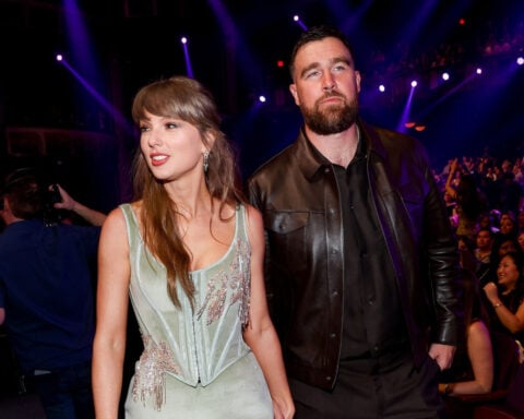 A new fashion gig for Travis Kelce hints at his wedding outfit