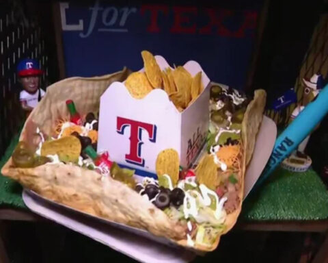 Texas Rangers unveil giant "rally sombrero" snack, a 24-inch shareable showstopper, for home opener
