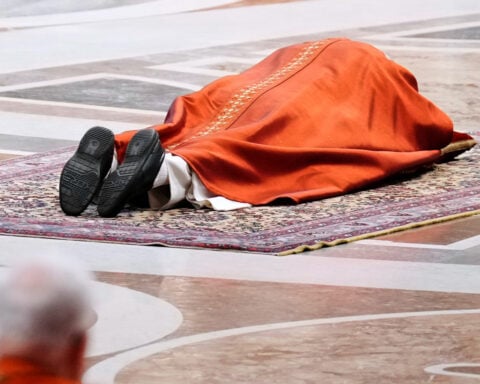 Pope Leo XIV to carry cross for entire procession, the first pontiff to do so in decades