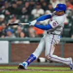 Mets slugger Juan Soto leaves game against Giants in first inning with right calf tightness