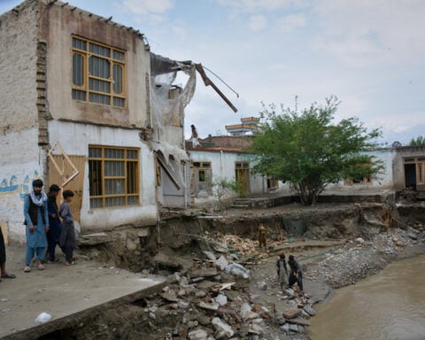 Floods, landslides triggered by heavy rain in Afghanistan leave 77 dead in 10 days, authorities say