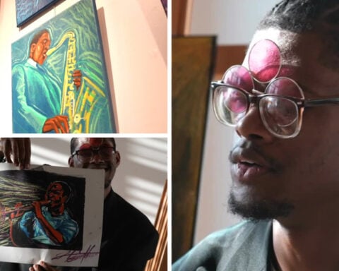 VSU senior showcases jazz portraits in first solo exhibition: 'Art has given me an outlet'