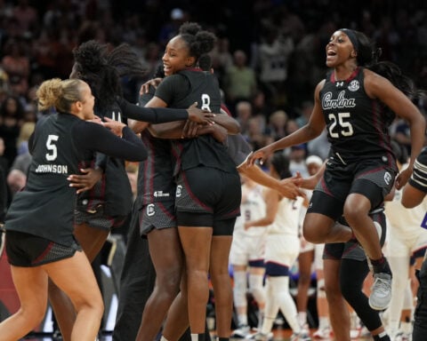 ‘No excuse’: Geno Auriemma apologizes to South Carolina after post-game confrontation with Dawn Staley