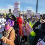Workers plan to halt strike at major US meatpacking plant and resume negotiations
