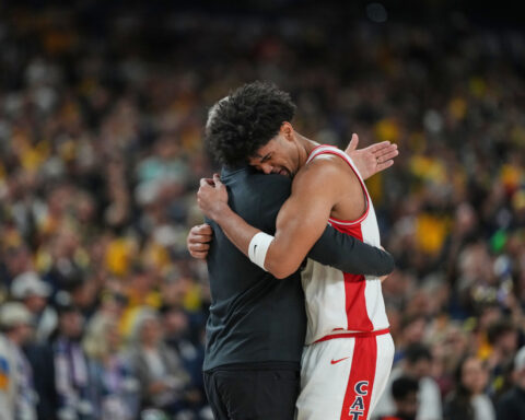 Michigan rolls to national title game with its latest double-digit March win, 91-73 over Arizona