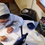 Boy uses art to carry on dad's legacy, after losing him to gun violence