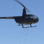 Helicopter drops thousands of Easter eggs for egg hunt at Colorado church