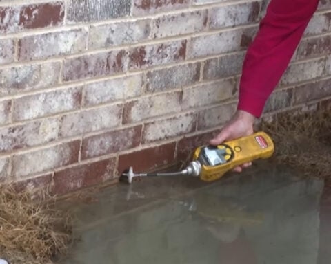 Family fights state over oil leaking into their home