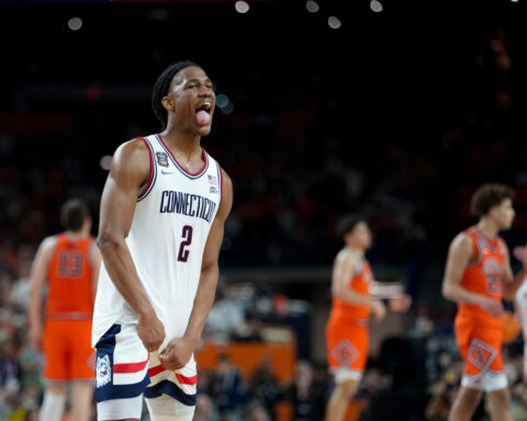 In NCAA title game, a Michigan team on a roll tries to derail a UConn dynasty