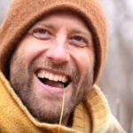 Man foraging 100 percent of his food for an entire year